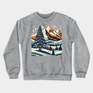 Winter Tree Crewneck Sweatshirt